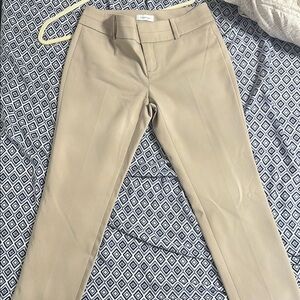Calvin Klein Tan Trousers Classic Style